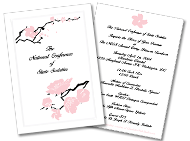 Invitation Design Virginia VA
